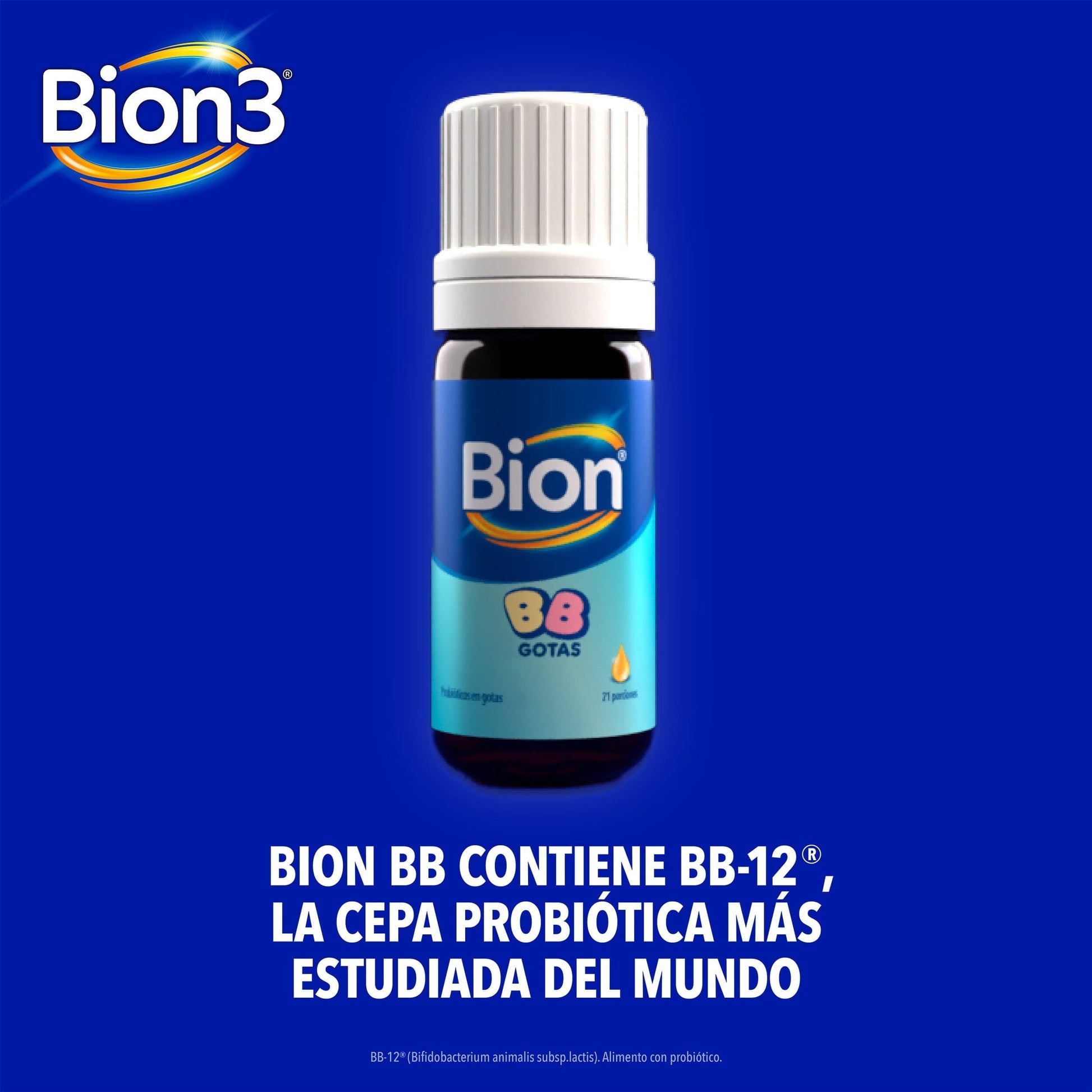 Bion "BB Gotas" Probioticos para bebés x 8 g Farmex-Pluxee-Persistente 