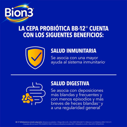 Bion "BB Gotas" Probioticos para bebés x 8 g Farmex-Pluxee-Persistente 