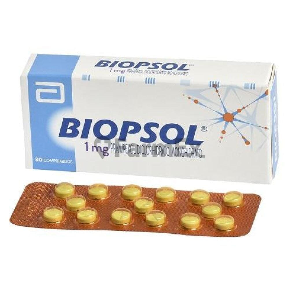 Biopsol 1 mg x 30 comprimidos "Ley Cenabast" Farmex-Pluxee-Persistente 