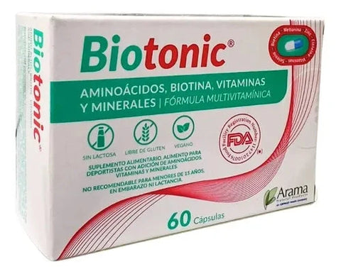 Biotonic - Suplemento x 60 cápsulas