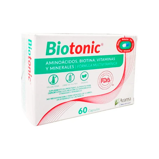 Biotonic - Suplemento x 60 cápsulas Arama 