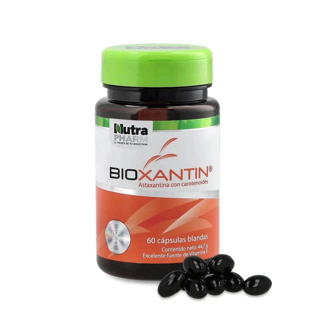 Bioxantin x 60 cápsulas blandas. Farmex-Yapp-Seguro-Boleta 