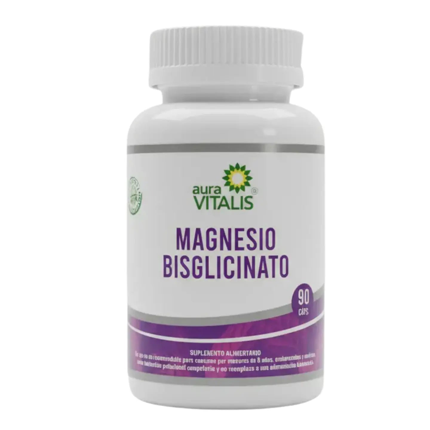 Bisglicinato de Magnesio 400 mg x 90 cápsulas