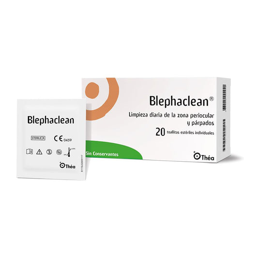 Blephaclean x 20 toallitas de limpieza LAB. THEA 