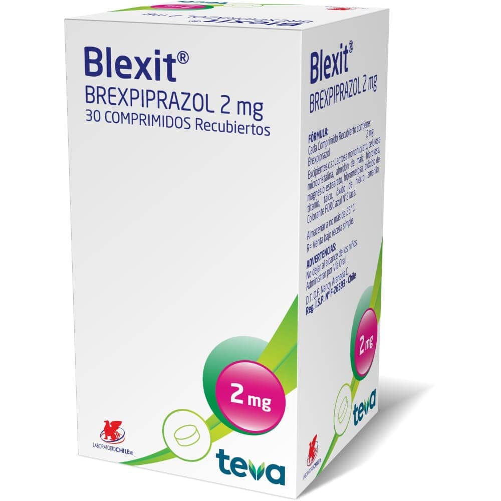 Blexit 2 Mg X 30 comprimidos recubiertos TEVA 