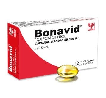 Bonavid 50.000 UI x 4 cápsulas blandas Farmex-MiaHealth-Persistente 