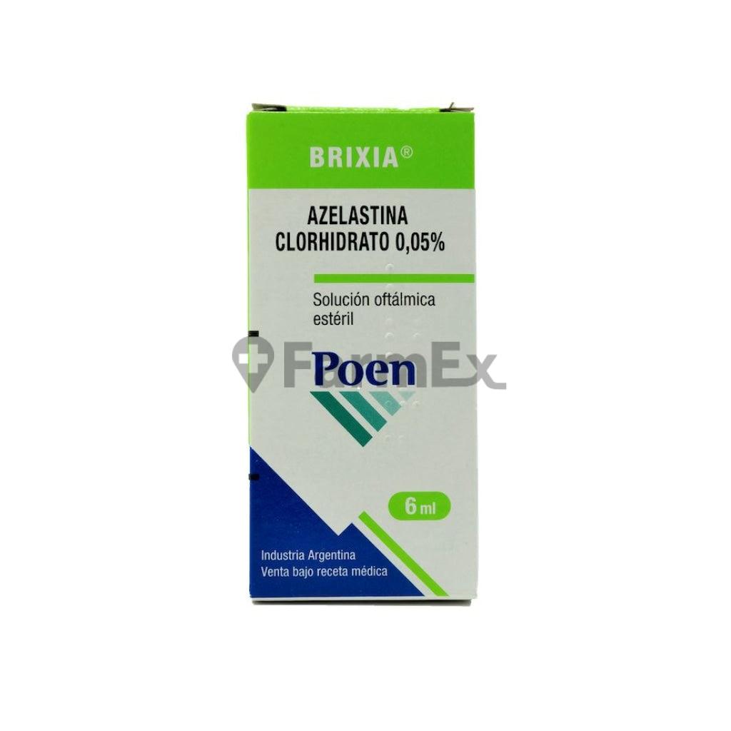 Brixia Solución Oftálmica 0,05 % x 6 mL.