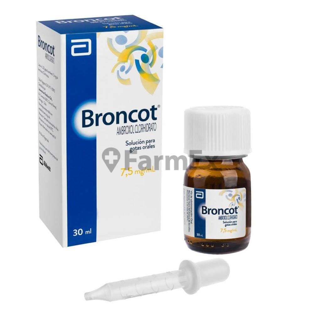 Broncot Solución Gotas 7,5 mg x 30 mL Farmex-Pluxee-Persistente 