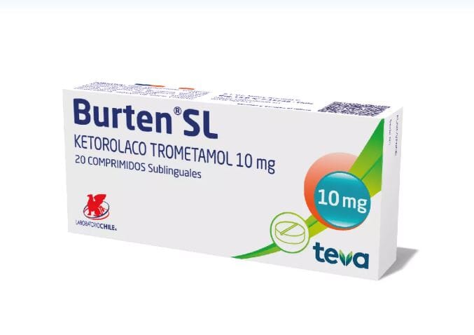 Burten SL 10 mg x 20 comprimidos Farmex-MiaHealth-Persistente 