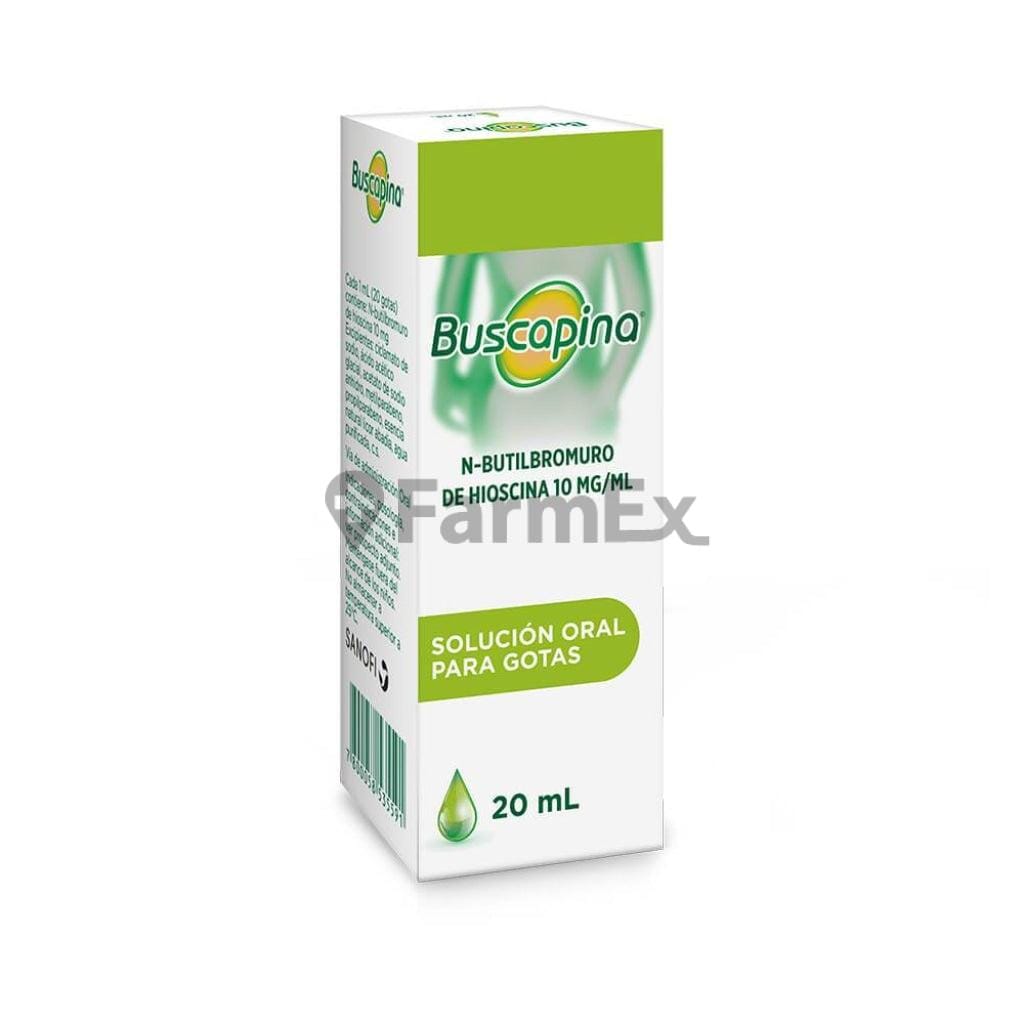 Buscapina Gotas 10 mg / mL x 20 mL Farmex-VidaTres-Persistente 