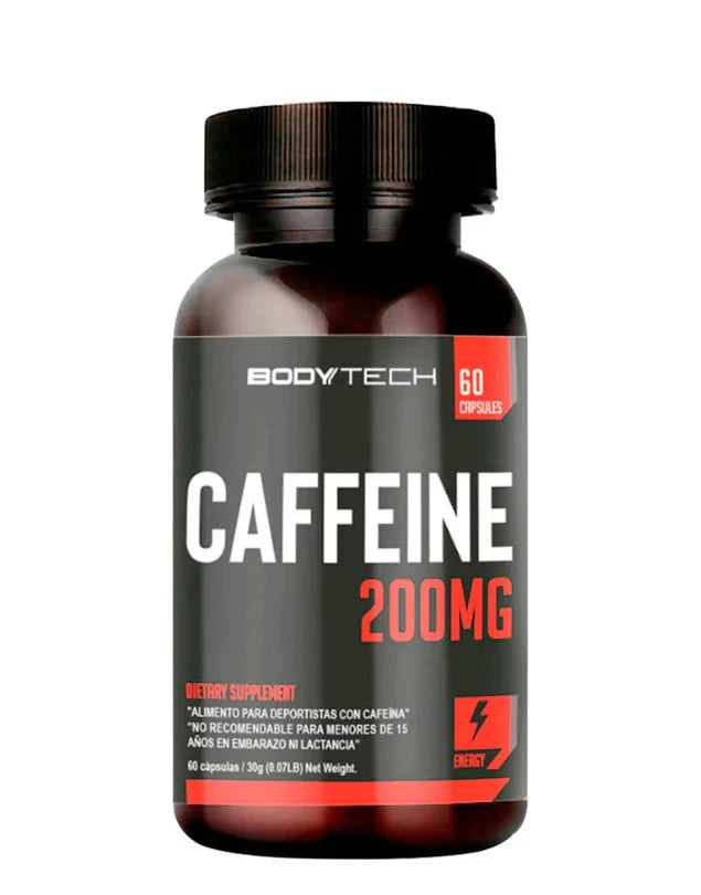 Caffeine 200mg X 60 Cápsulas NUTRALINE 