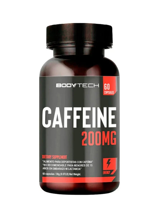 Caffeine 200mg X 60 Cápsulas NUTRALINE 
