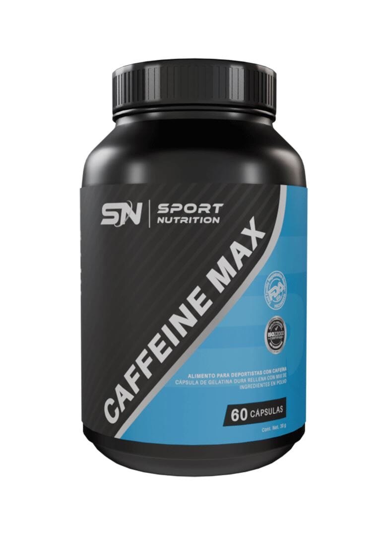 Caffeine Max 200 mg x 60 cápsulas Farmex-Fonasa-Persistente 