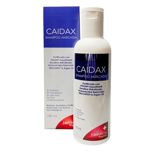 Caidax Shampoo Anticaída x 180mL HELVECIA PHARMA 