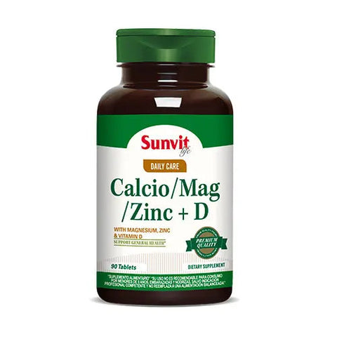 Calcium /Mg/Zn + D3 x 90 tabletas