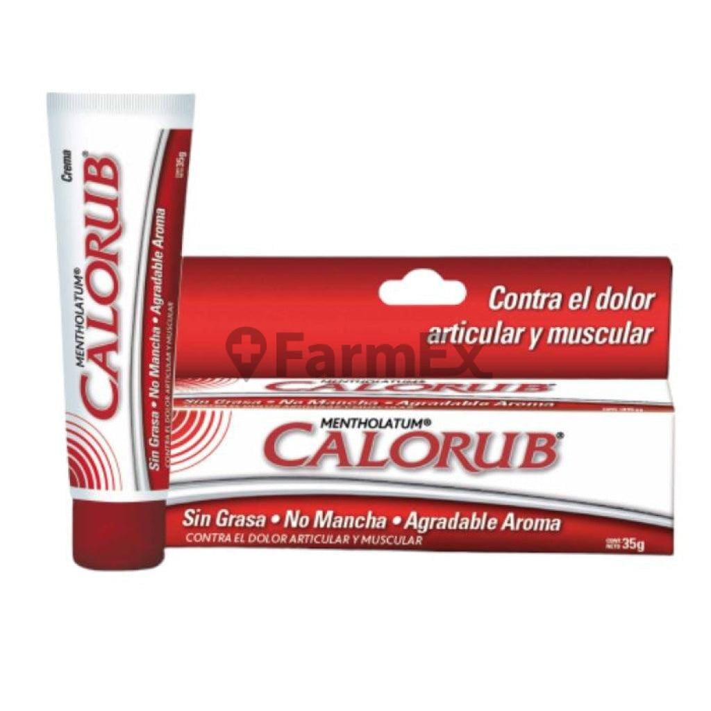 Calorub Crema x 35 g Farmex-MiaHealth-Persistente 