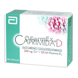 Caprimida D 320 mg / 125 U.I x 30 capsulas ( vencimiento enero 2024)