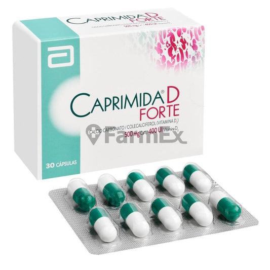 Caprimida D Forte x 30 comprimidos Farmex-VidaTres-Persistente 