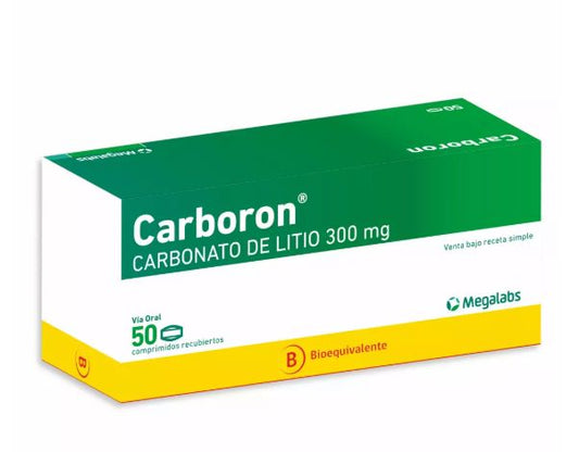 Carboron 300 mg x 50 comprimidos ROYAL PHARMA 