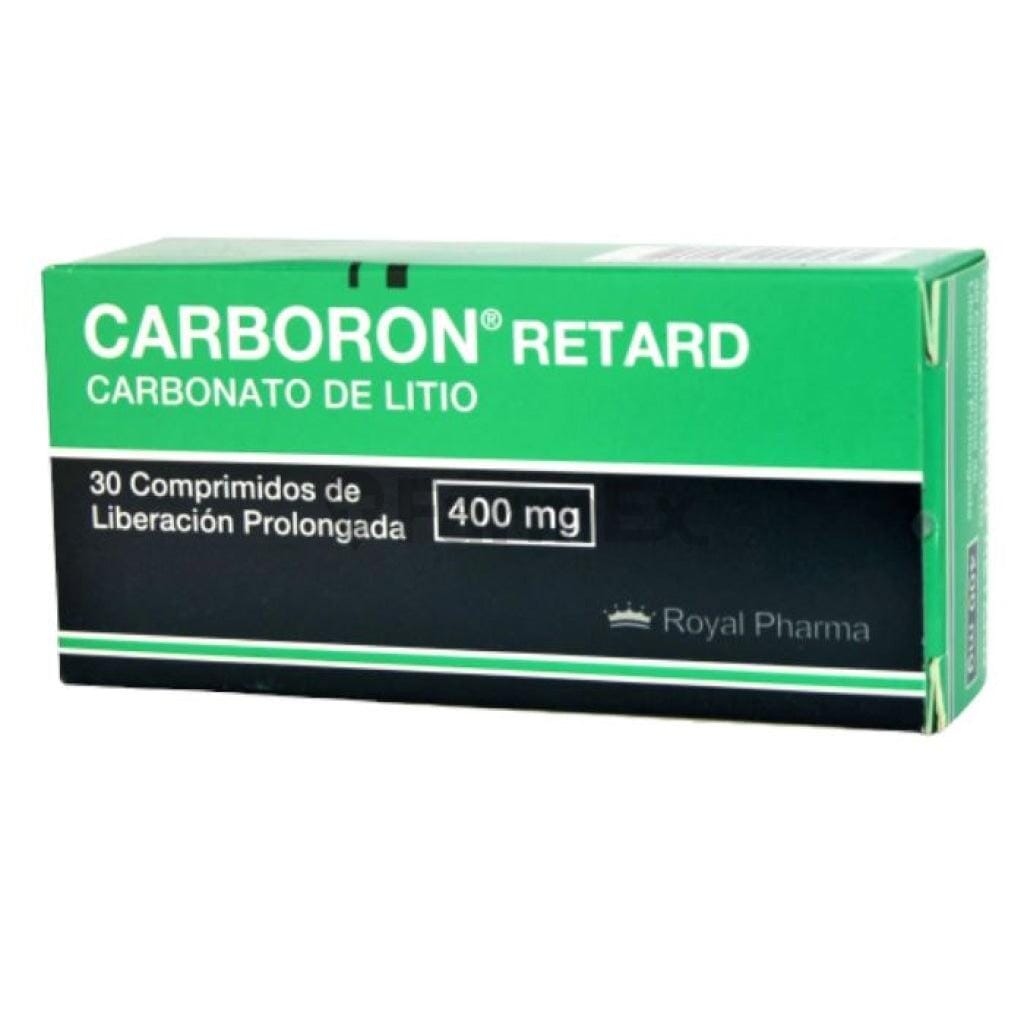Carboron Retard 400 mg x 30 comprimidos susc-1 de 4 meses Farmex-Suscripciones-Persistente 