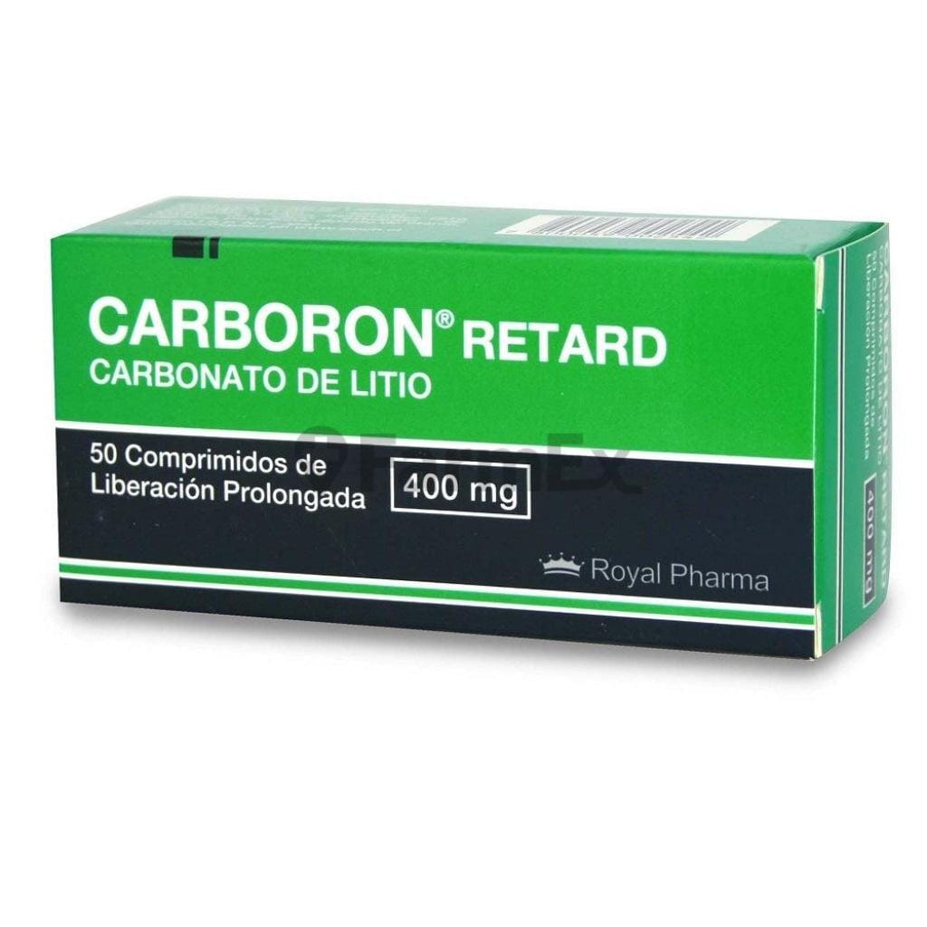 Carboron Retard 400 mg x 50 comprimidos susc-1 de 5 meses Farmex-Suscripciones-Persistente 