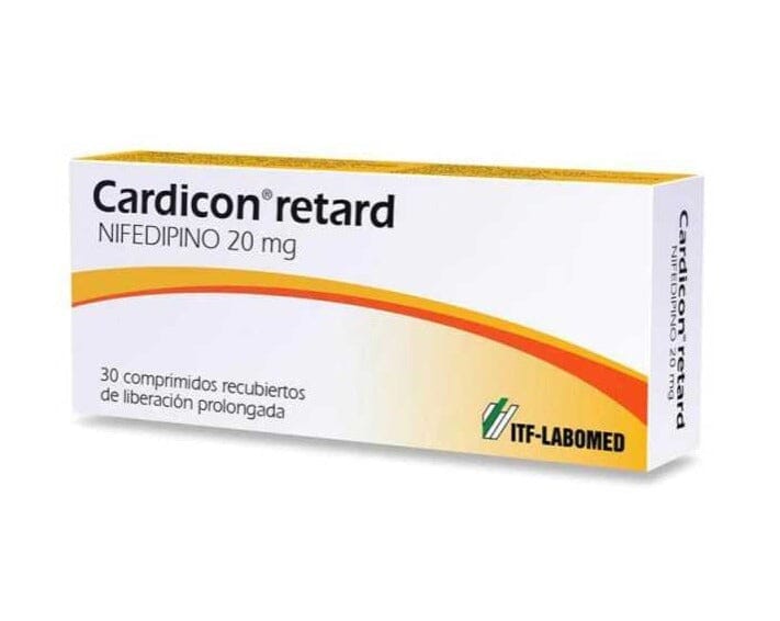 Cardicon retard 20 mg x 30 comprimidos de liberación prolongada susc-1 de 4 meses Farmex-Suscripciones-Persistente 