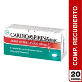 Cardioaspirina 100 mg EC x 20 comprimidos susc-1 de 2 meses