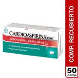 Cardioaspirina 100 mg EC x 50 comprimidos susc-1 de 2 meses