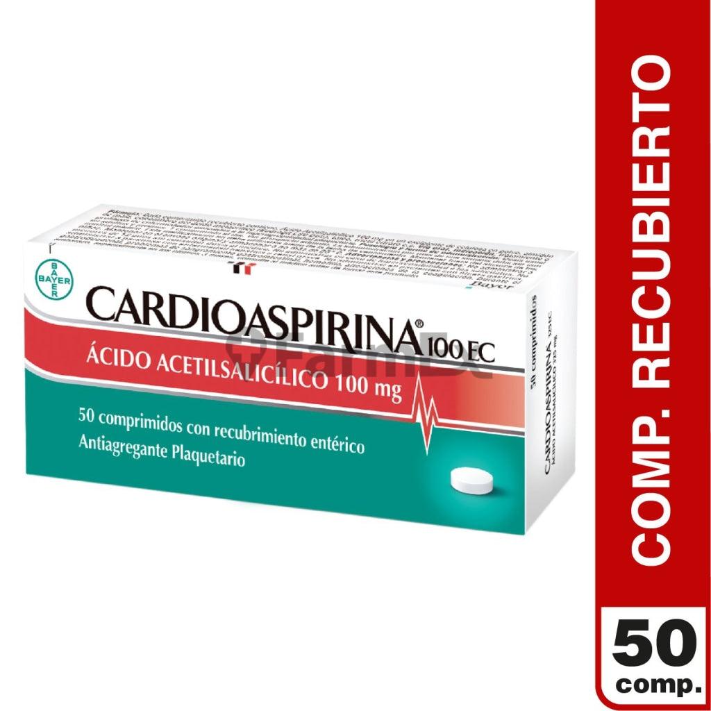 Cardioaspirina 100 mg EC x 50 comprimidos.