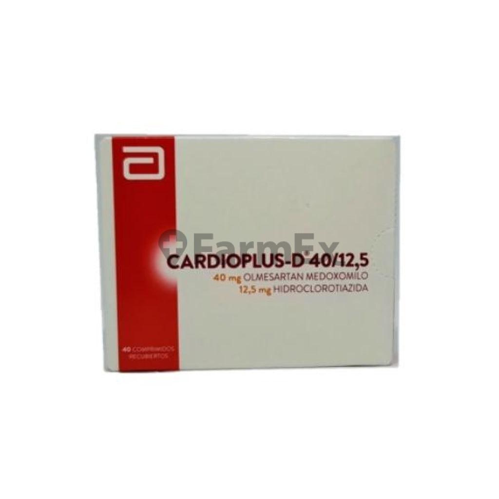 Cardioplus D 40/12,5 x 40 comprimidos.