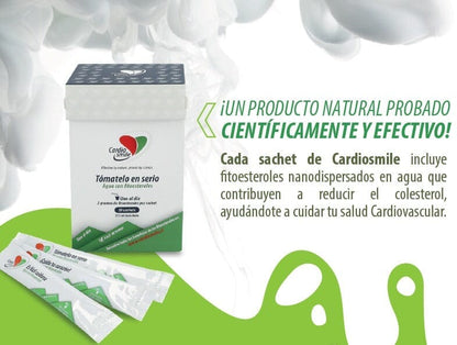 Cardiosmile 8 mL x 30 Sachets Farmex-MiaHealth-Persistente 