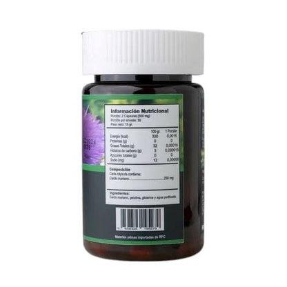 Cardo Mariano 250 mg x 60 cápsulas Farmex-MiaHealth-Persistente 