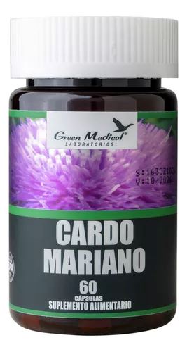 Cardo Mariano 250 mg x 60 cápsulas GREEN MEDICAL 