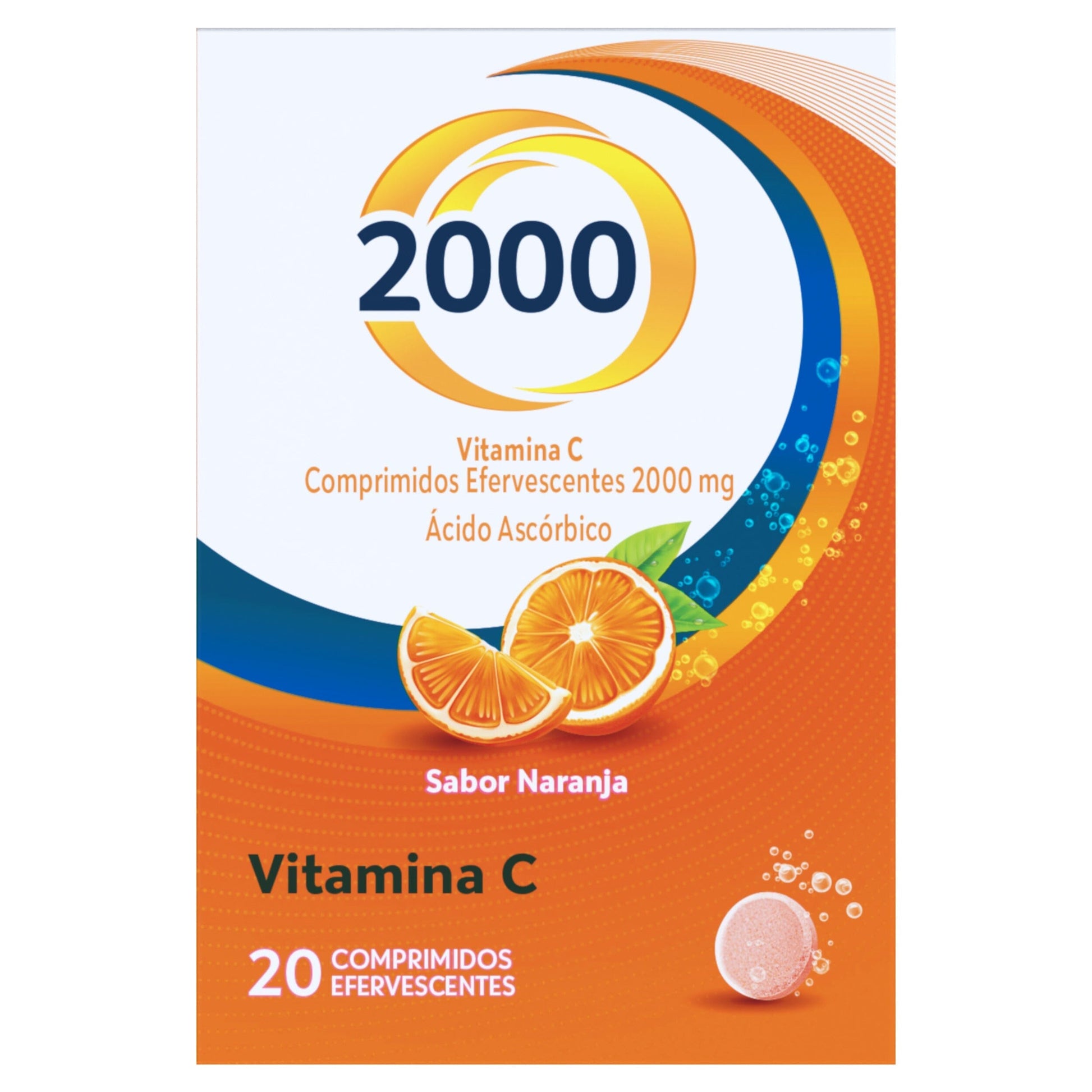 Cebion Vitamina C 2000 mg x 20 comprimidos Farmex-Pluxee-Persistente 