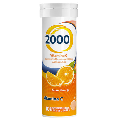 Cebion Vitamina C 2000 mg x 20 comprimidos Farmex-Pluxee-Persistente 