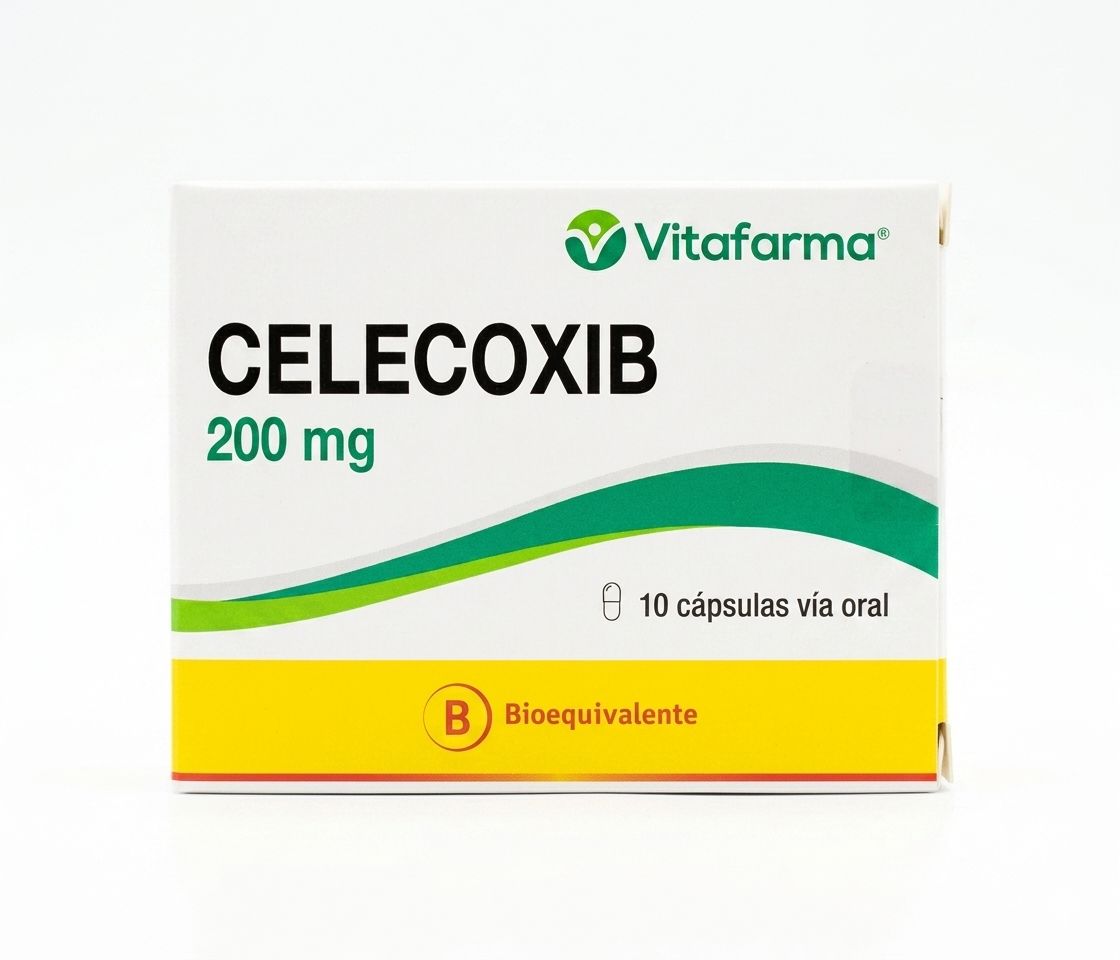 Celecoxib 200 mg x 10 capsulas Vitafarma 