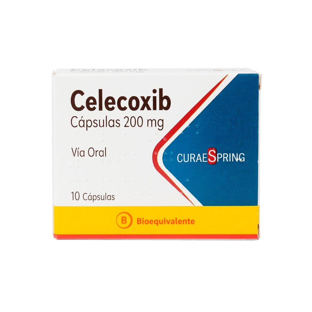 Celecoxib 200Mg x 10 cápsulas CURAESPRING 
