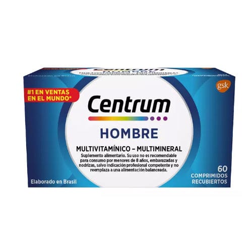 Centrum Hombre x 60 comprimidos PFIZER 