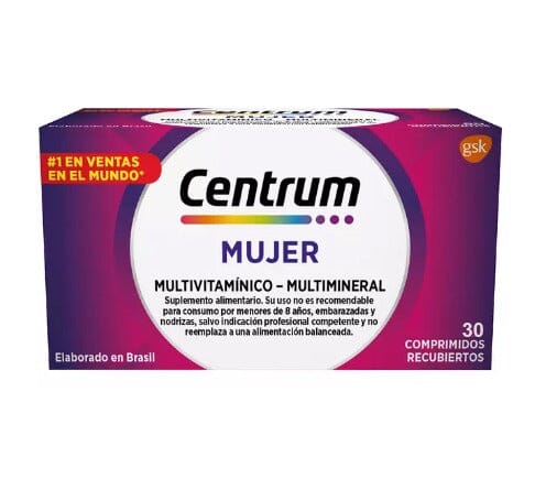 Centrum Mujer x 30 comprimidos GSK 