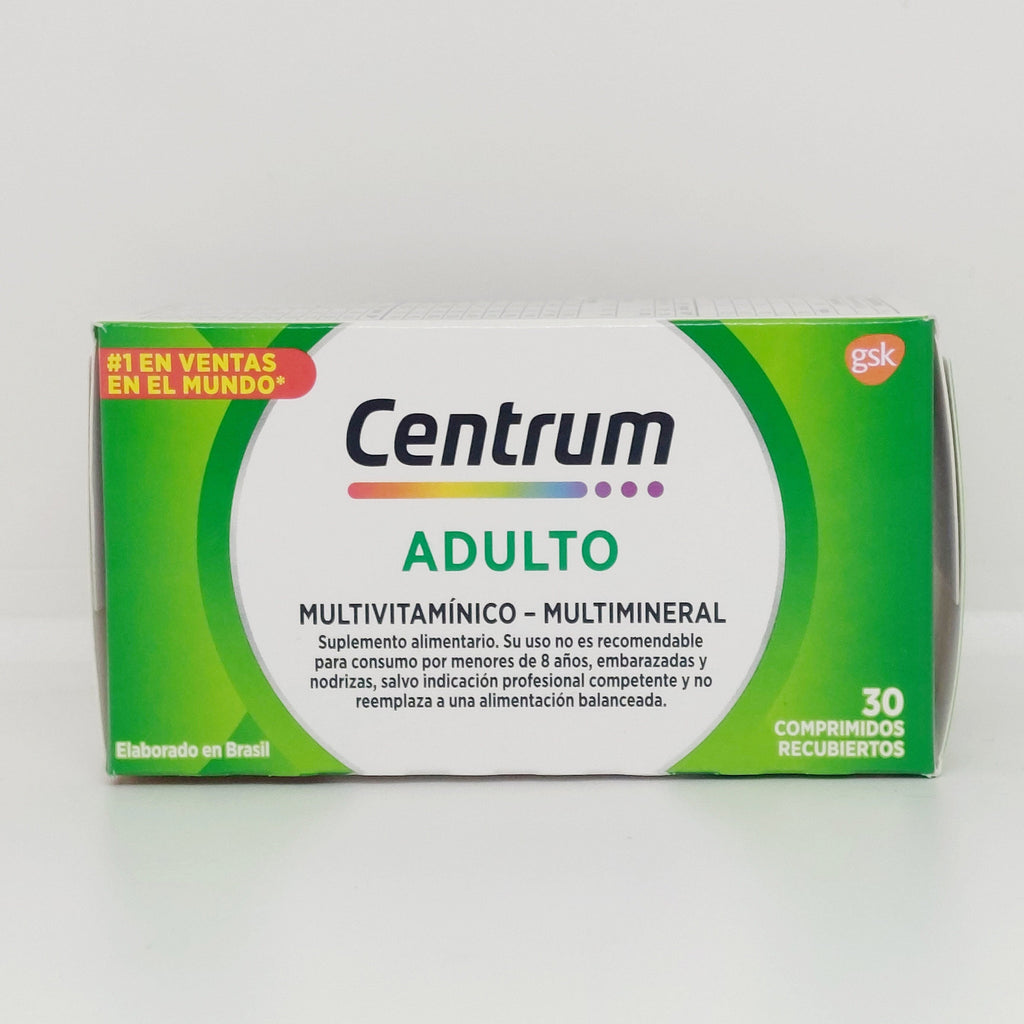 Centrum Multivitaminico - Multimineral x 30 comprimidos GSK 