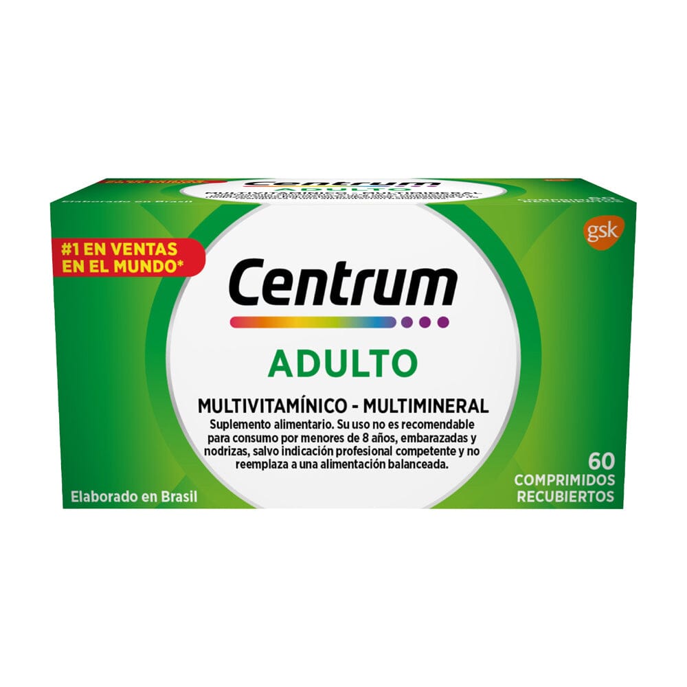 Centrum Multivitaminico - Multimineral x 60 comprimidos.