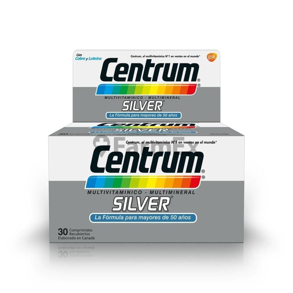 Centrum Silver x 30 comprimidos Farmex-VidaTres-Persistente 