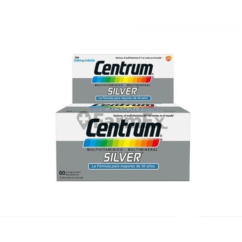 Centrum Silver x 60 comprimidos Farmex-VidaTres-Persistente 