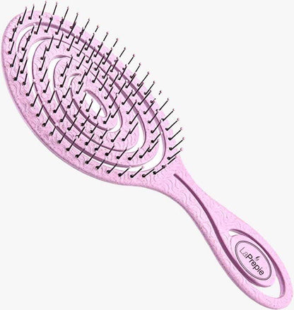 Cepillo de Masaje Capilar "Hair Spa Brush" FUCSIA x 1 unidad La Prepie 