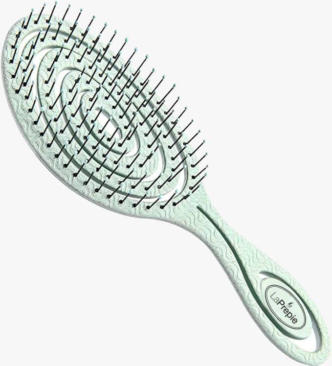 Cepillo de Masaje Capilar "Hair Spa Brush" Verde x 1 unidad Farmex-Pluxee-Persistente 