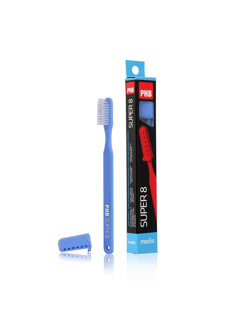 Cepillo dental PHB Super 8 Medio