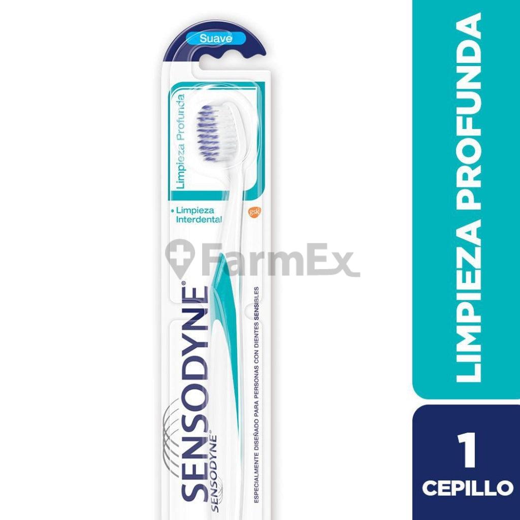 Cepillo Dental Sensodyne "Suave Limpieza Profunda" x 1 unidad.