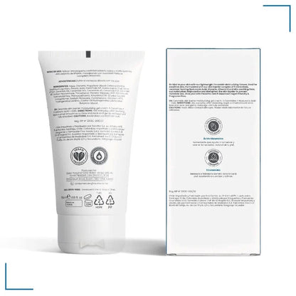 CERAMIDE Crema Gel facial Hidratante 50 mL Farmex-Fonasa-Persistente 