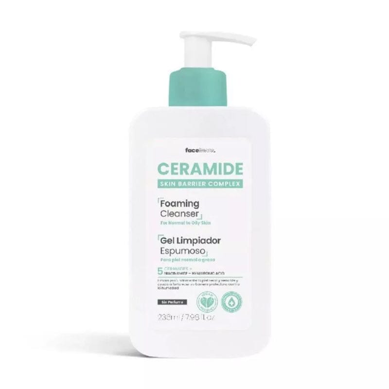 CERAMIDE Gel Limpiador Espumoso 236 mL Piel Grasa Farmex-Fonasa-Persistente 