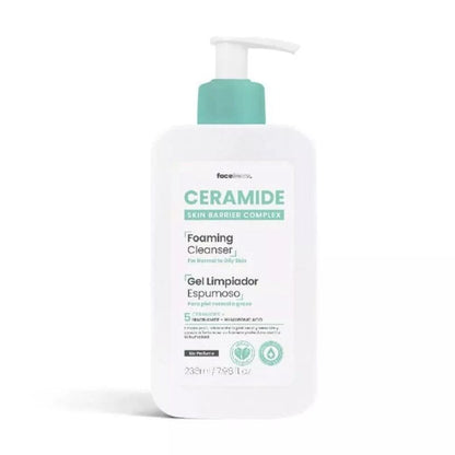 CERAMIDE Gel Limpiador Espumoso 236 mL Piel Grasa Farmex-Fonasa-Persistente 